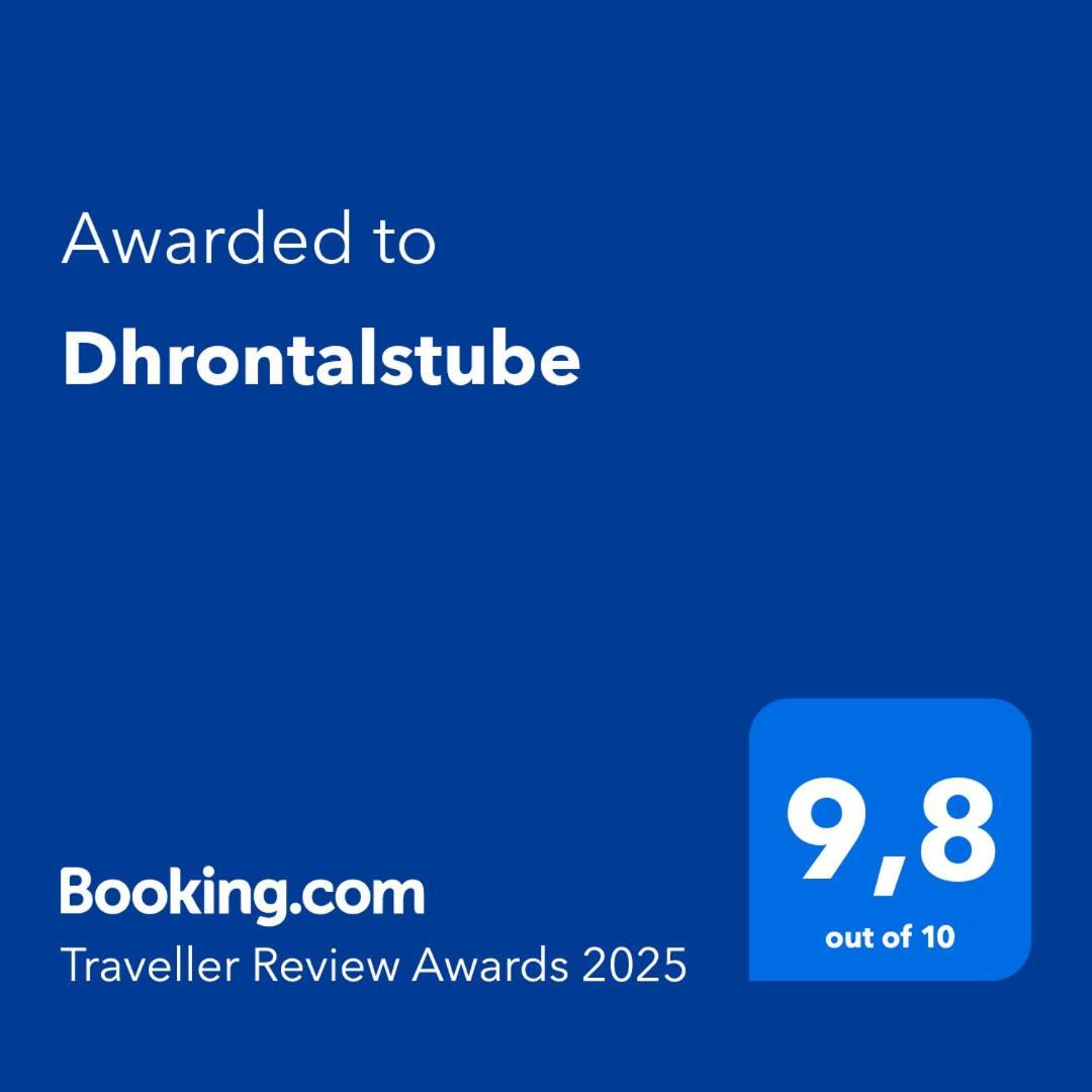 Апартаменты Dhrontalstube Grafendhron Экстерьер фото